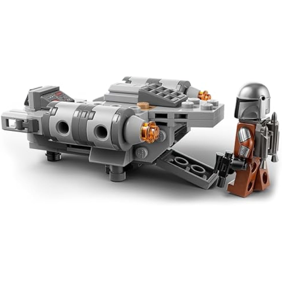 LEGO 75321 Star Wars The Razor Crest Microfighter Building Toy, Mandalorian Gunship & Minifigure, Gift Idea for Boys and Girls age 6 Plus Years Old