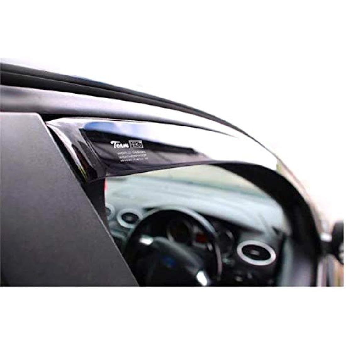 HEKO-15277 Front Rear Wind Deflectors Fits Ford Kuga 2008 on 5-Door SUV (4 Pieces)