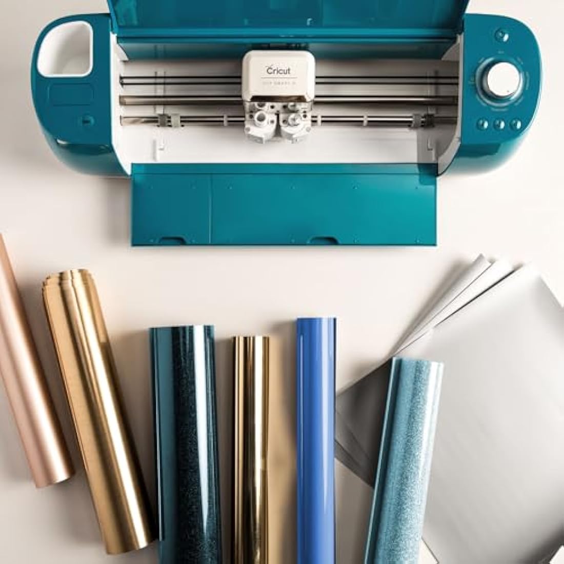 Cricut Smart Cutting Machine (Peacock Blue), Vinyl, Explore Air 2 | 2024 Limited Edition
