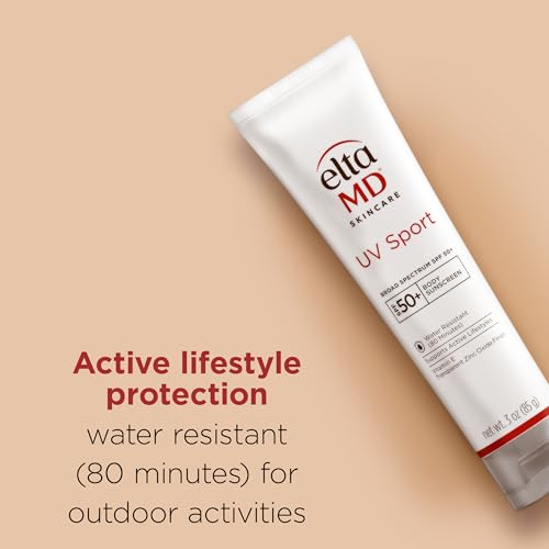 EltaMD UV Sport Sunscreen Broad-Spectrum SPF 50, 3.0 oz