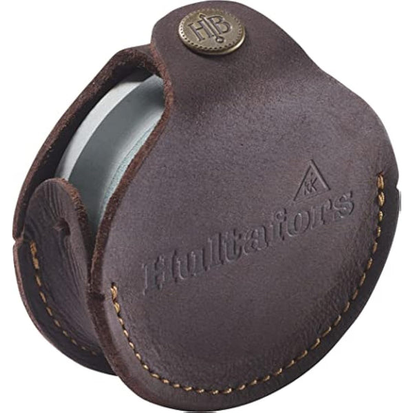 Hultafors Swedish Axe Griding Stone with Leather Pouch, Grey