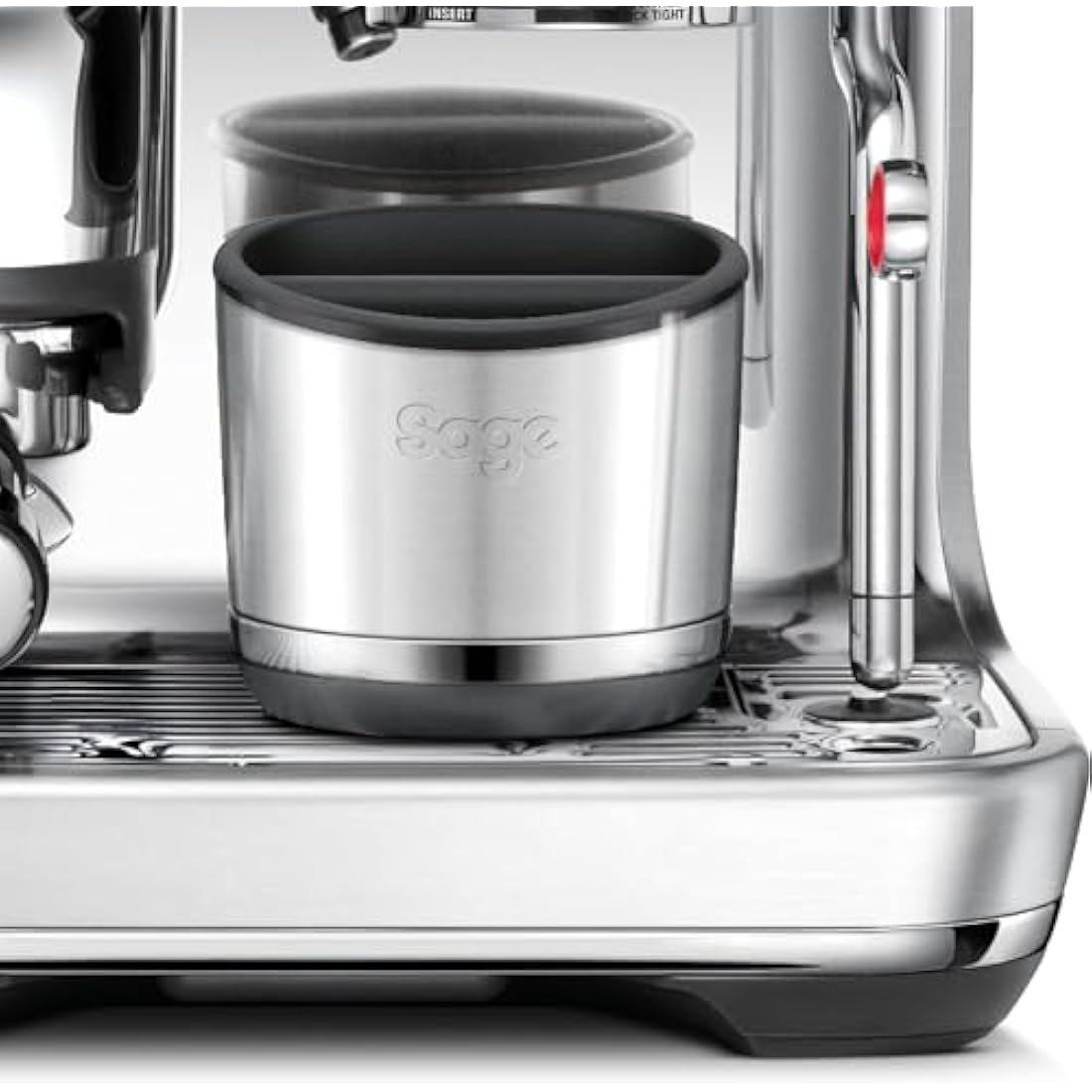 Sage - The Knock Box 10, Brushed Stainless Steel