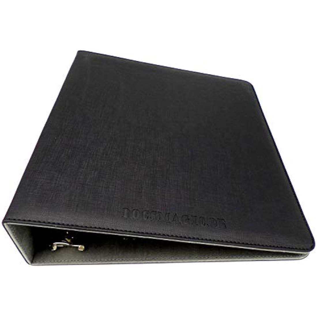 docsmagic.de 3-Ring Premium Album Black + 50 18-Pocket Sideloading Pages - PKM - YGO - MTG