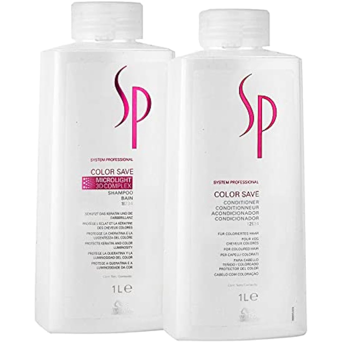 Wella SP Color Save Shampoo 1000ml & Conditioner 1000ml