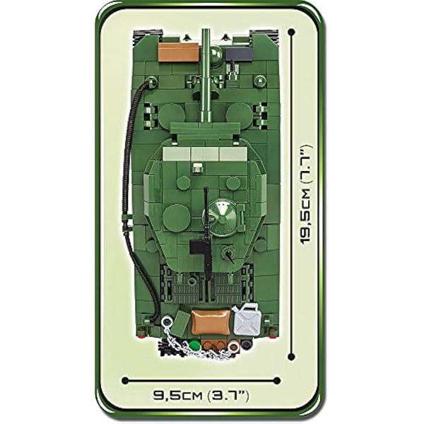 COBI Sherman M4A3E2 JUMBO,Green, Petit