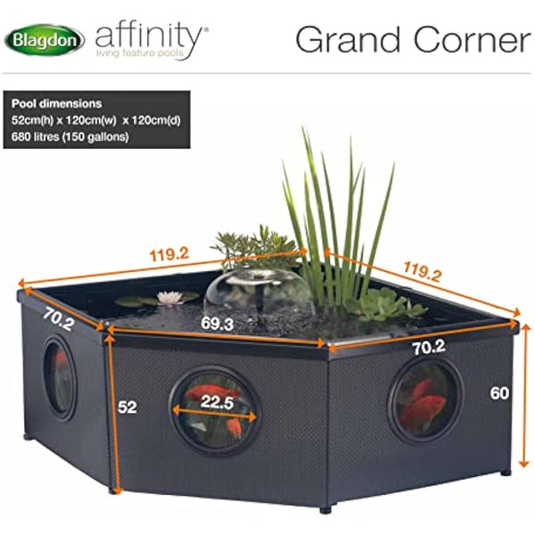 Blagdon Replacement Liner for the Affinity Grand Corner Water Feature Pool