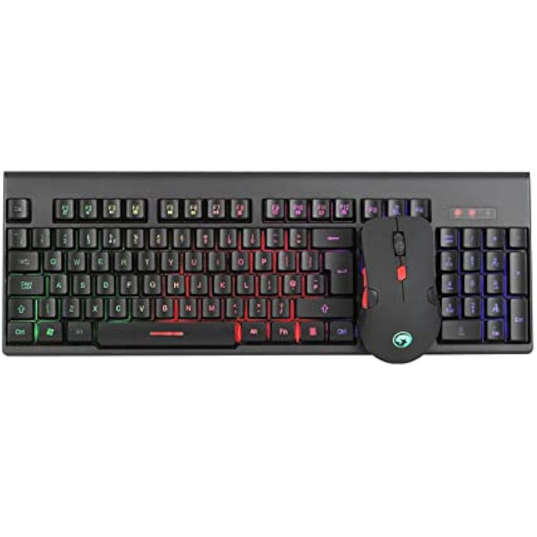 Marvo Scorpion KW512 Gaming Keyboard and Mouse Wireless Combo with 7 Light Modes