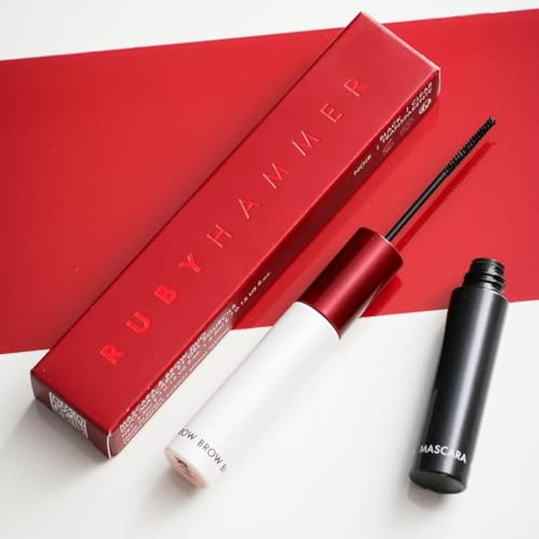 Ruby Hammer Mascara & Brow Duo | Condition. Define. Enhance | Created by Award-Winning Makeup Artist Ruby Hammer MBE
