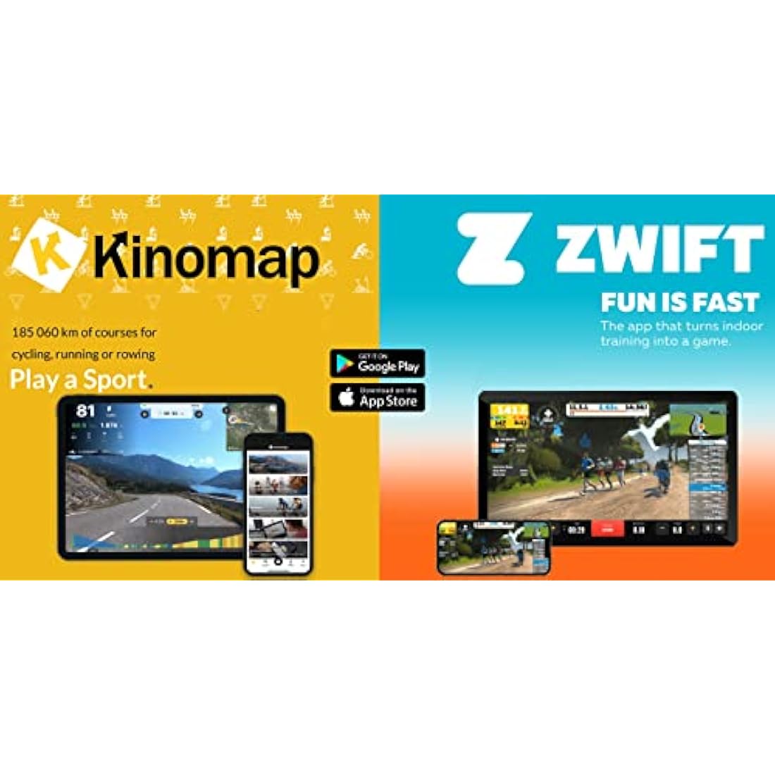 Nero Sports - Electric Treadmill Foldable Motorized with KINOMAP ZWIFT Bluetooth connection 24 month warranty