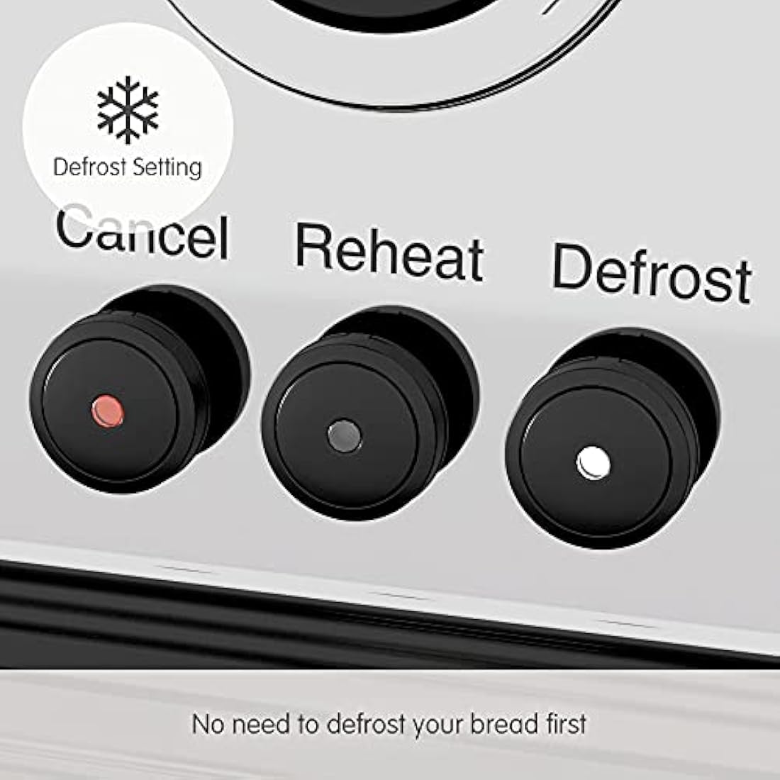Morphy Richards Venture Cream 4 Slice Toaster - Defrost Setting - High Lift Feature - 240132