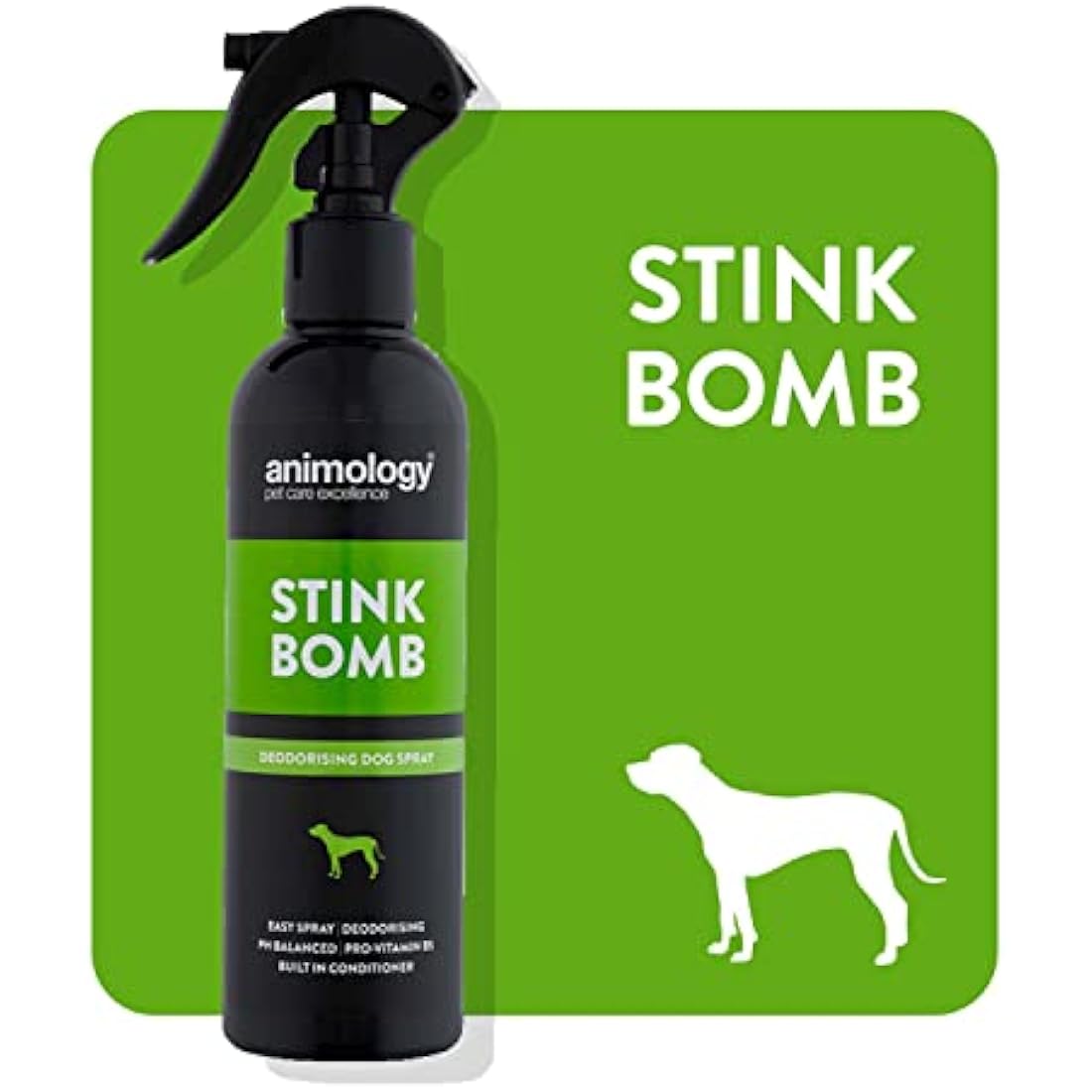 Animology Stink Bomb Deodorising Dog Spray 250ml