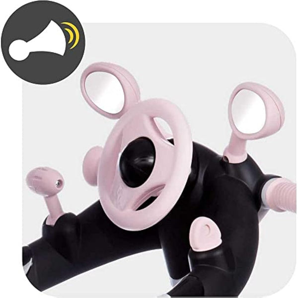 Tricycle évolutif Smoby Baby Driver Plus - Rose