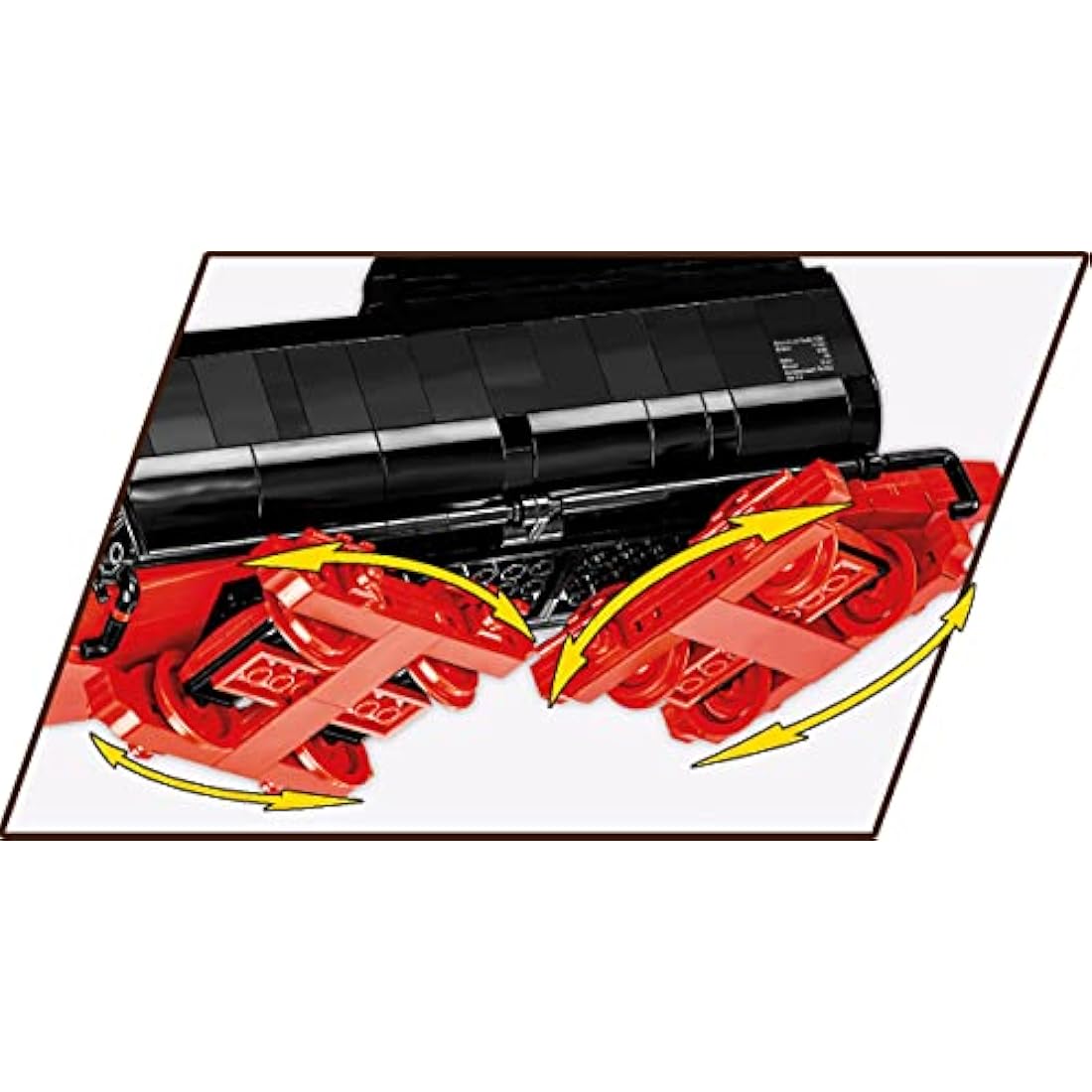 COBI DR BR 52 Steam Locomotive, Black