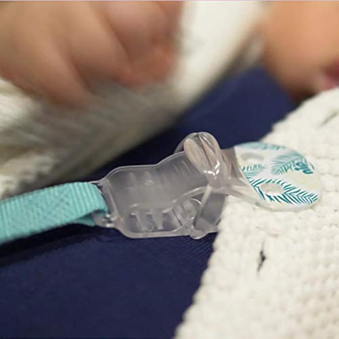 nip Dummy strap with hooks, set of 2, dummy chain for dummy with ring, made in Germany.