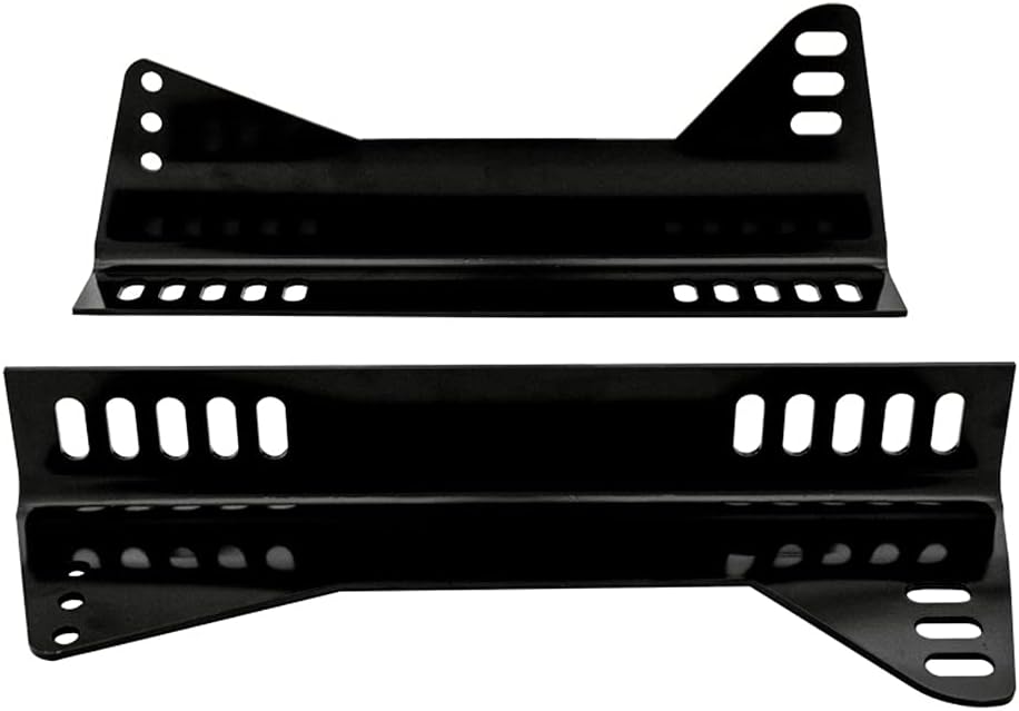 AUTO-STYLE Sport seat installation set for 1 sport seat - Universal - for lateral fixing, Schwarz