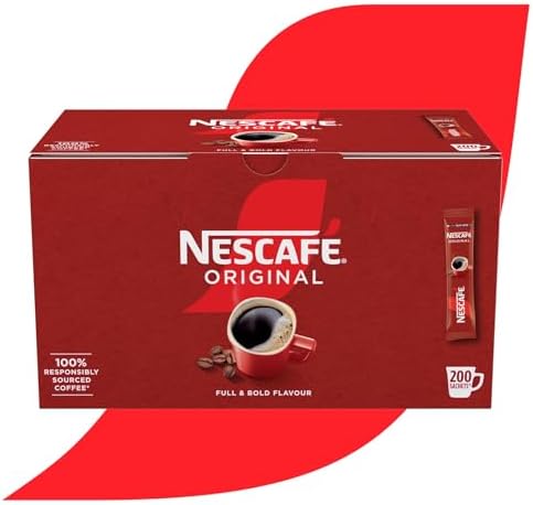 NESCAFÉ Original Instant Coffee Sachets - 200 x 1.8g Sticks