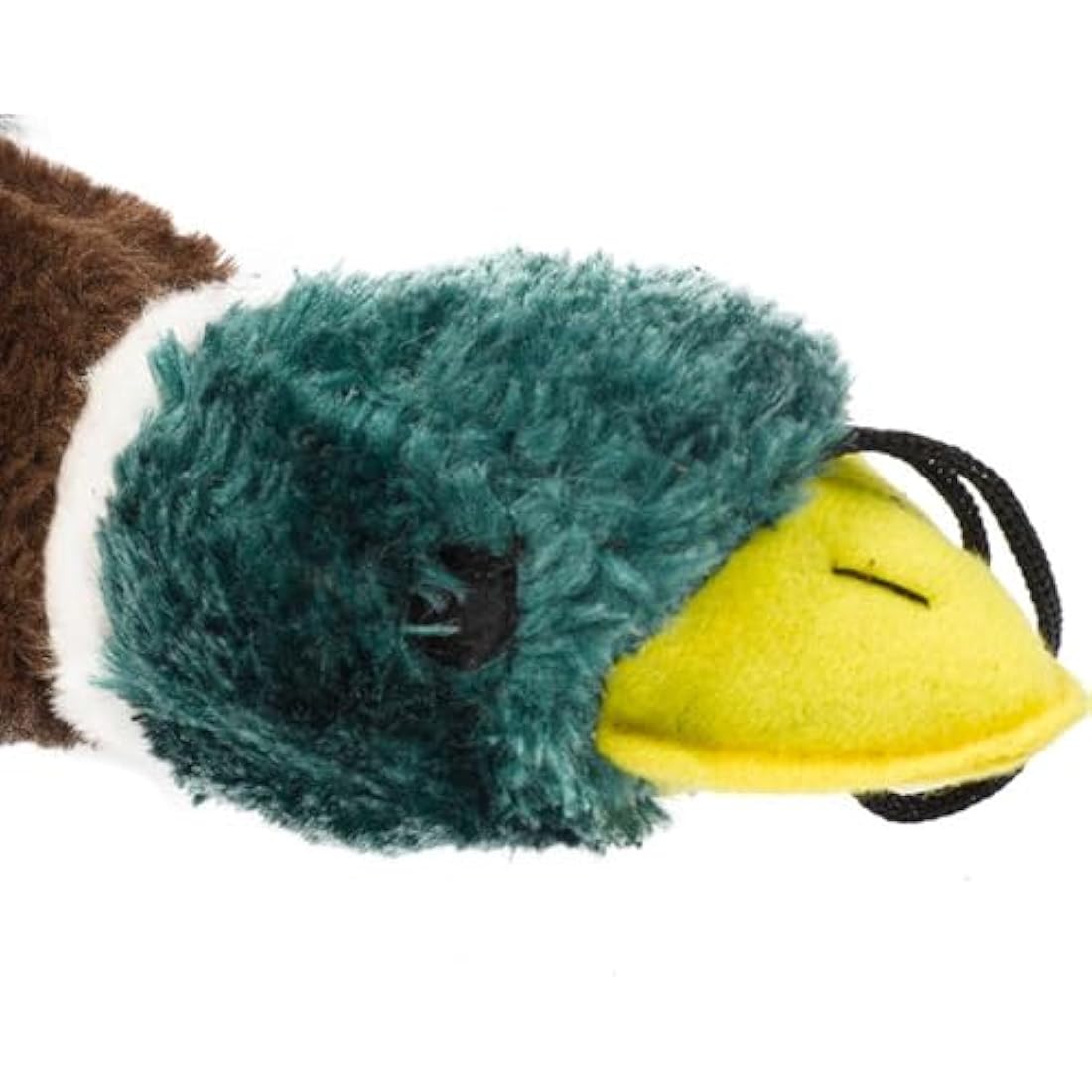 Petface Honking and Squeaky Duck Plush Dog Toy