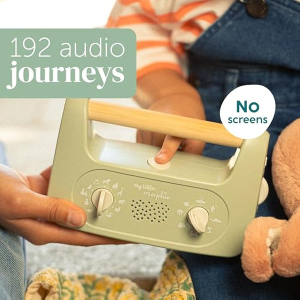 My Little Morphee Sleep Aid for Children 3-10 Years – 192 Soothing Stories, Meditation Sessions, Music & Nature Sleep Sounds – Sleep Meditation Fall Asleep Fast Portable Sound Machine Kids-Friendly