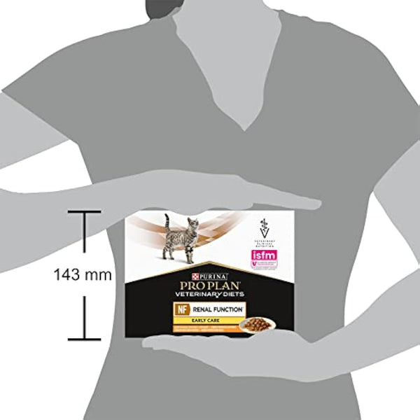 PRO PLAN VETERINARY DIETS NF Renal Function Wet Cat Food Chicken 10x85g