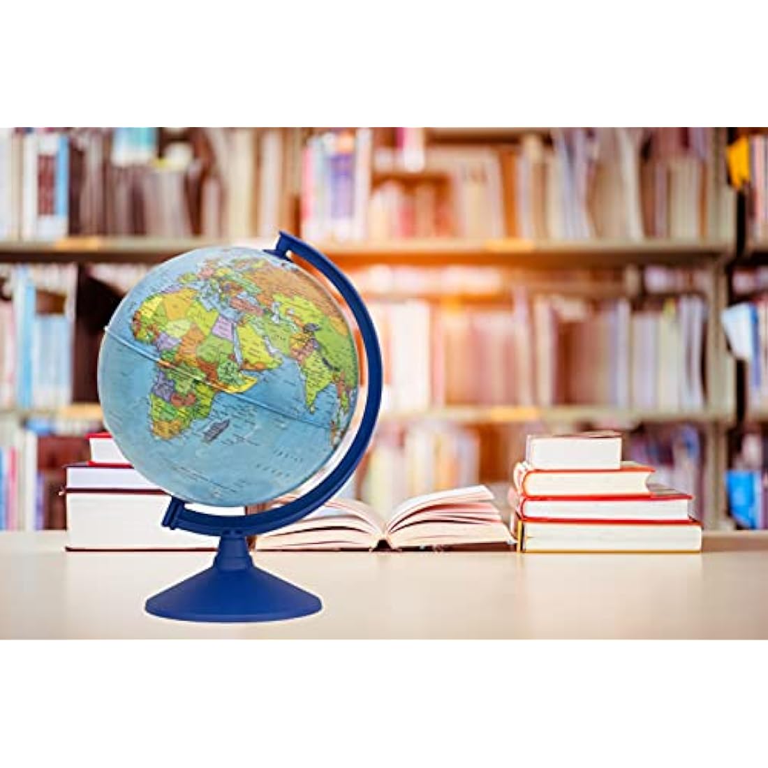 Exerz 30CM Educational World Globe Swivel Rotating Globe - Diameter 30cm