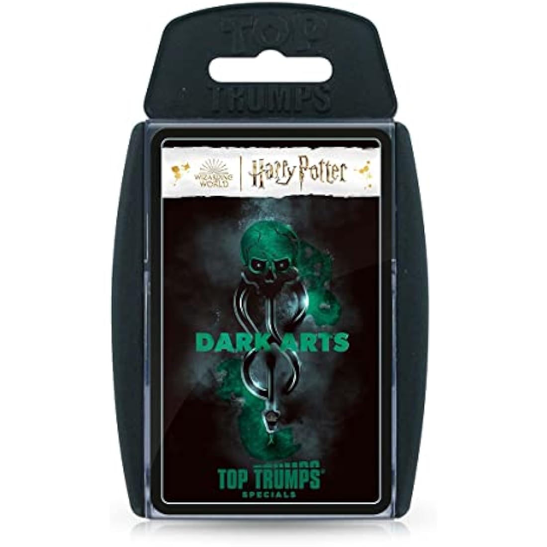 Top Trumps Harry Potter Dark Magic Specials Card Game, Play with Voldemort, Bellatrix Lestrange, Barty Crouch Jr and Draco Malfoy, Educational for 2 plus players makes a great gift for ages 6 plus