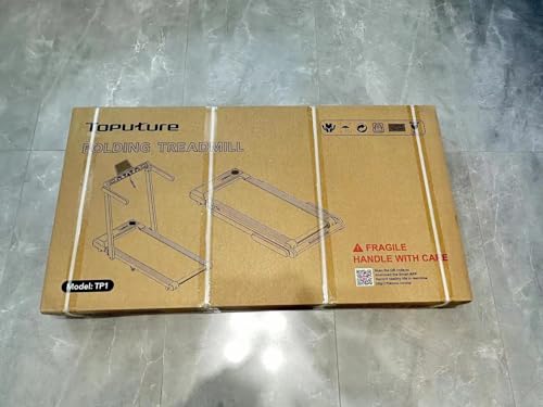 Folding Treadmill with 12% Incline, 4 in 1 Treadmills for Home/Office, Heart Rate, 16KM/H Portable Treadmill, 2.5HP Under Desk Walking Pad, Dual LED Screen, App, Bluetooth Speaker