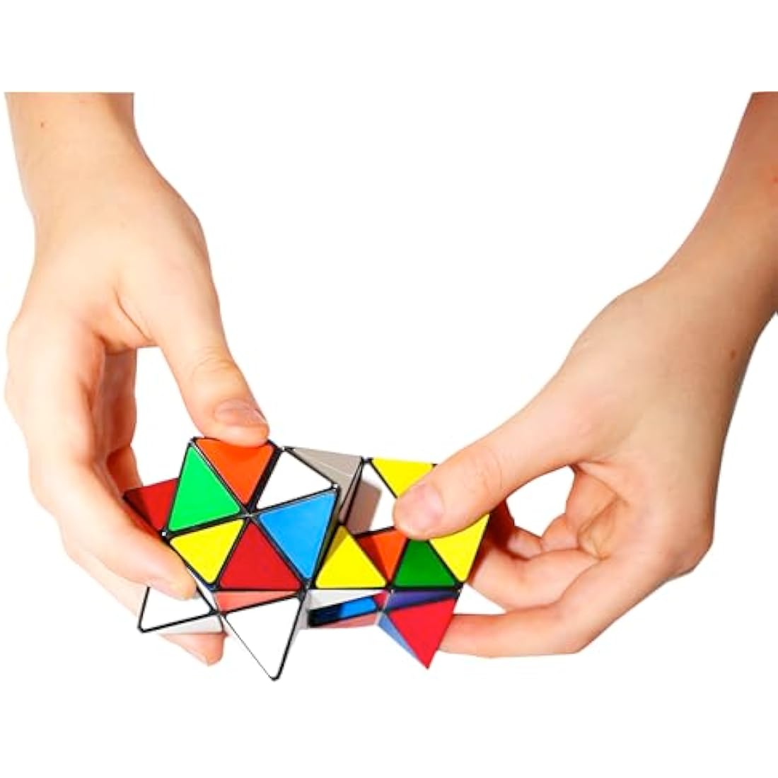 Rubik's cube Magic Star Puzzle | 2 Pack| Puzzle Games | Pocket Educational STEM Toy | Brain Teaser | Stress Relief | Fun | Fidget Toys | Age 3 Plus | Sinco Creations