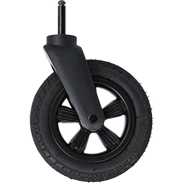 TRIXIE Buggy Front Wheel for Bicycle Trailers (12794/12796/12798) – Quick-click function – 360° joint – Rubber tyres – 12795