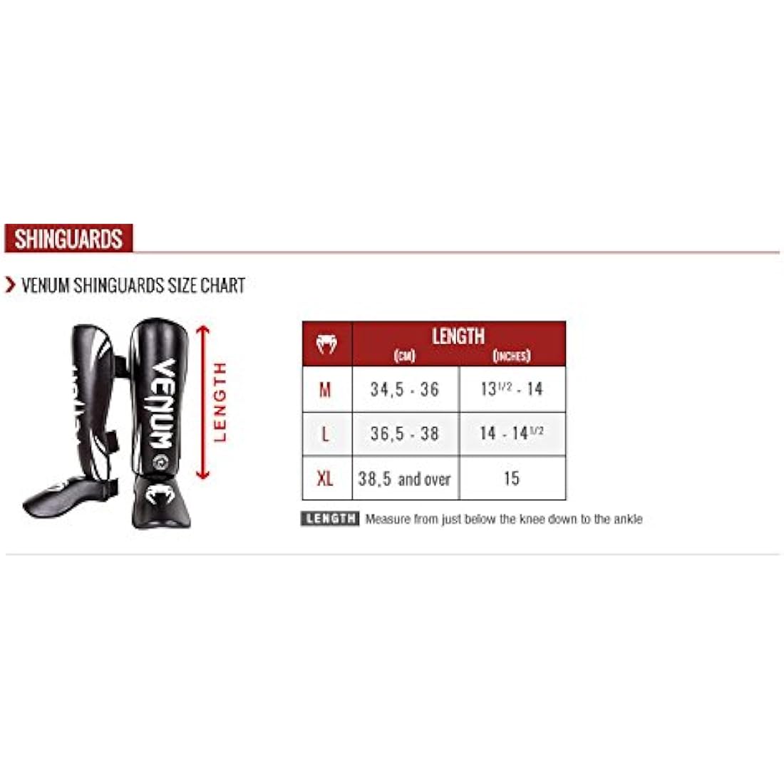 Venum Unisex Elite Shinguards