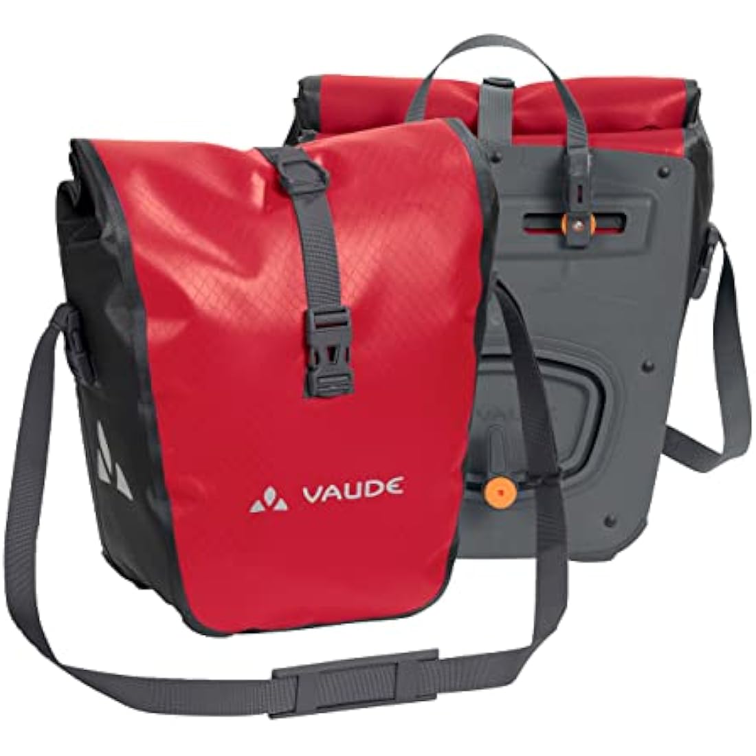 Vaude Aqua Front Pannier - Red, One Size