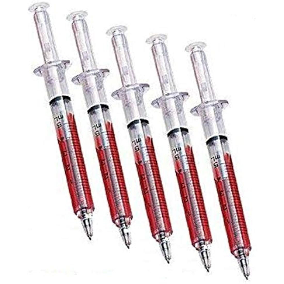Qty 50 Novelty Syringe Pens Bulk Value