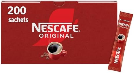 NESCAFÉ Original Instant Coffee Sachets - 200 x 1.8g Sticks