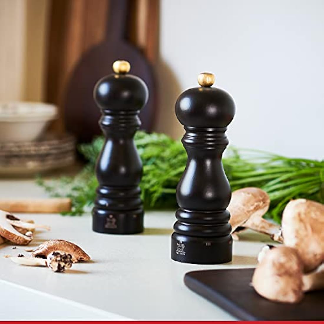 Peugeot Saveurs d'Epices Paris U'Select Pepper Mill, Wood, Chocolate, 7.60 x 7.60 x 40.00 cm