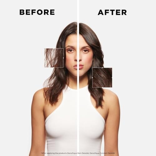 Kérastase Densifique Femme, Thickening & Volumising Hair Mask, For Fine & Limp Hair, With Hyaluronic Acid, Gluco Peptide & Ceramides, Masque Densité, 200ml