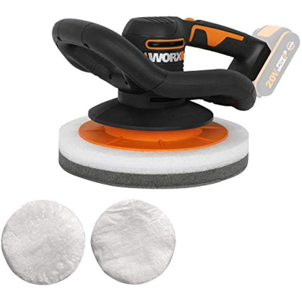 WORX WX856.9 18V (20V MAX) Cordless Orbital Polisher/Buffer - (Tool only - Battery and Charger Sold Separately)