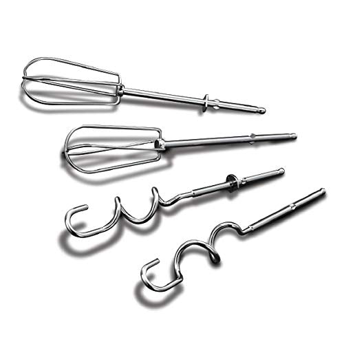 Russell Hobbs Desire Electric Hand Mixer with 5 speeds & turbo setting, 2 chrome plated beaters & 2 chrome plated dough hooks inc, all dishwasher