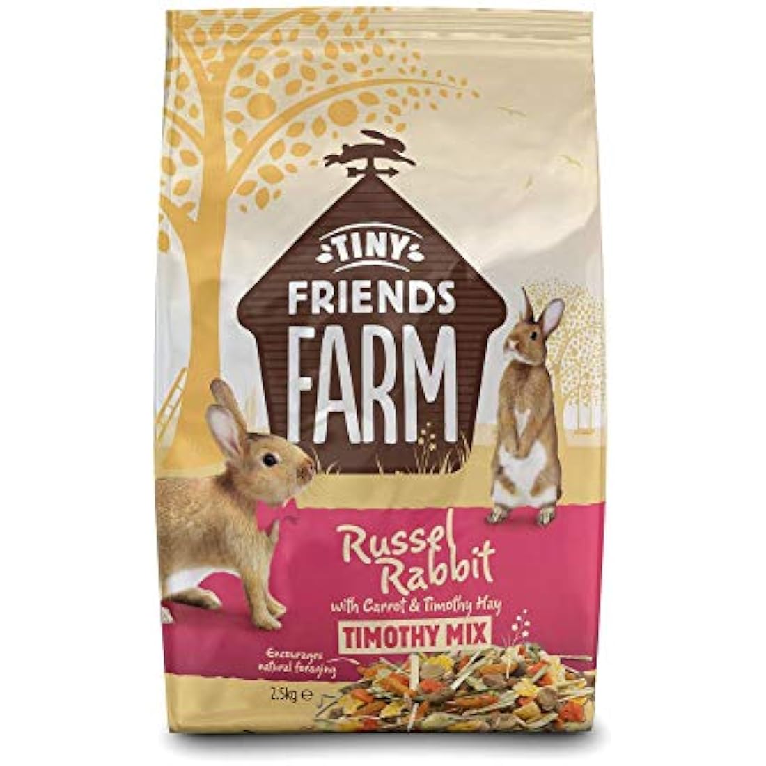Supreme Tiny Friends Farm Russel Rabbit Timothy Mix 2.5kg