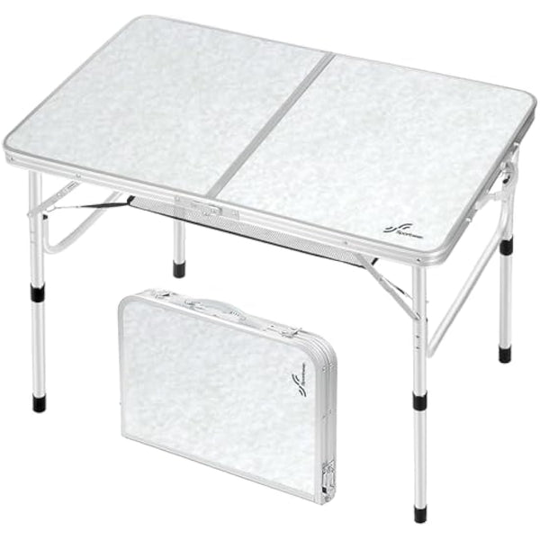 Sportneer 01, Aluminium, White, 90x60cm (2 Height)