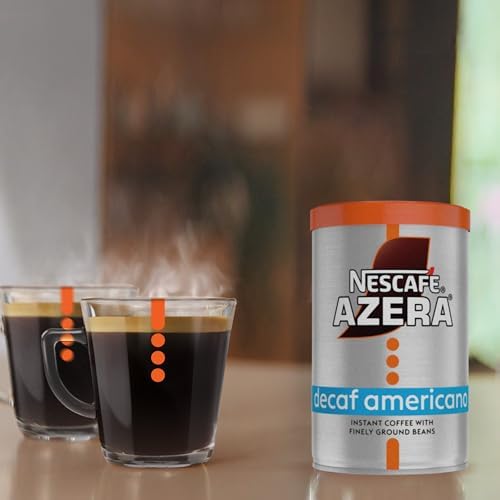 NESCAFÉ Azera Americano Decaff Instant Coffee 90g (Pack of 6) (Packing May Vary)