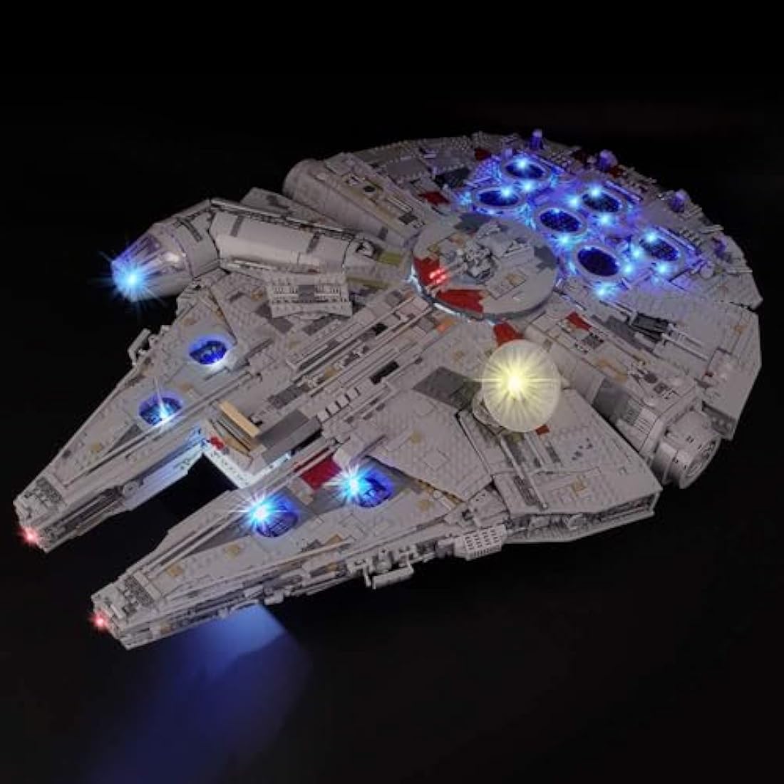 BRIKSMAX Led Lighting Kit for Lego Star Wars Millennium Falcon- Compatible with Lego 75192 Building Blocks Model- Not Include The Lego Set