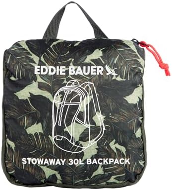 Eddie Bauer Stowaway Packable Backpack-Made from Ripstop Polyester Hiking-daypacks