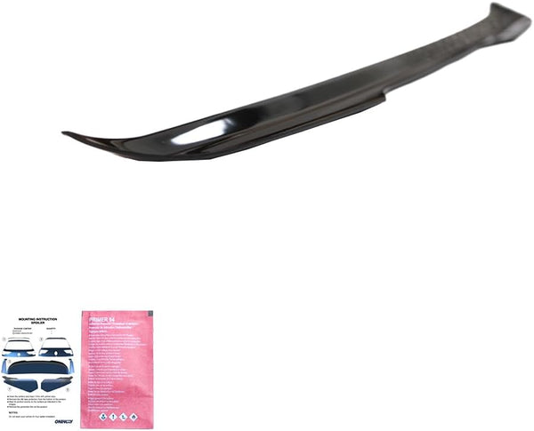 Oneway Roof Spoiler (Cap) compatible with BMW iX M-Pack i20 2021- - Gloss black