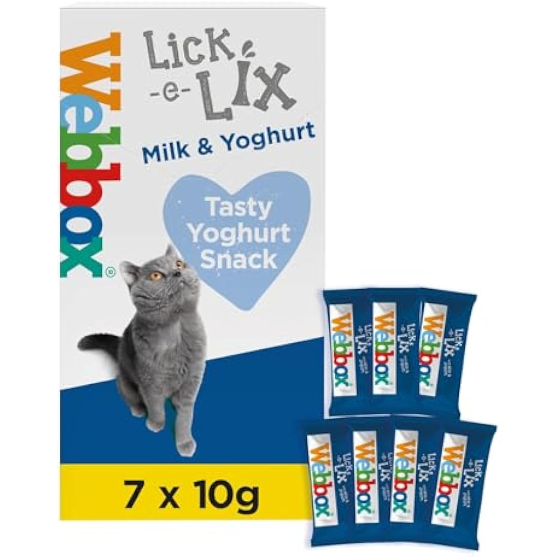 Webbox Lick e Lix 5pcs (5x15g) (Bulk Deal Case of 17) Variety Assorted Pack