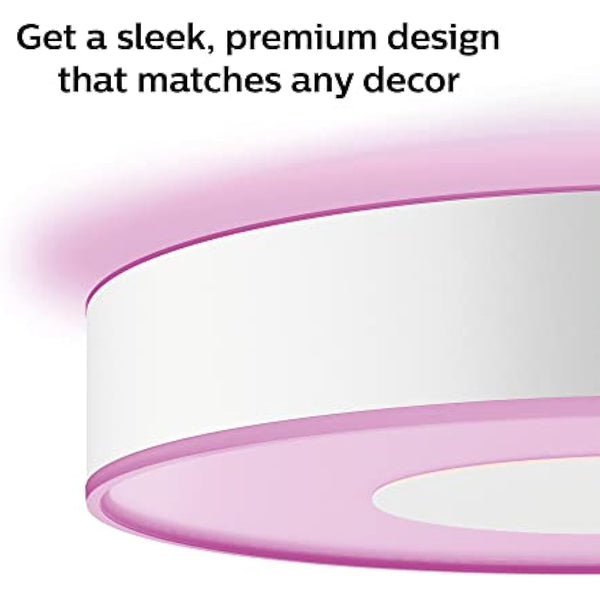 Philips Hue Xamento Colour Smart LED Ceiling Bathroom Light Medium