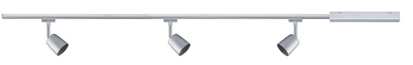 Paulmann 95462 Cover URail Basic Set GU10 max. 3x10W dimmable 230V Chrome matt, Chrome Rail System  Choose Any lamp