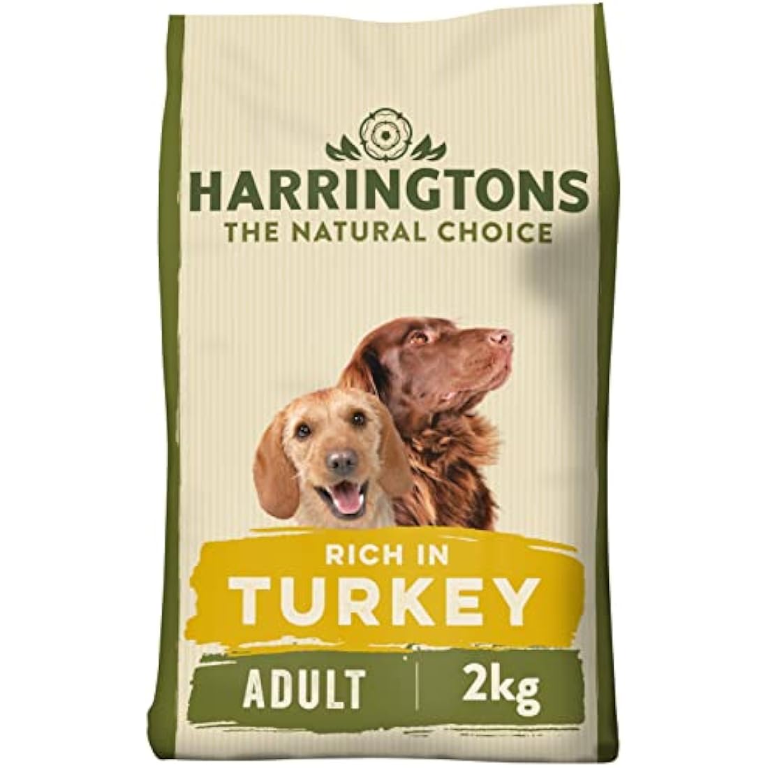 Harringtons Complete Dry Dog Food Turkey & Rice 4x2kg - Made with All Natural Ingredients