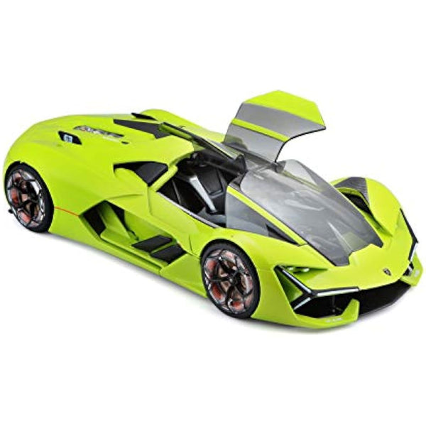 Bburago -1/24 Lamborghini terzo millennio-Green, 21094G