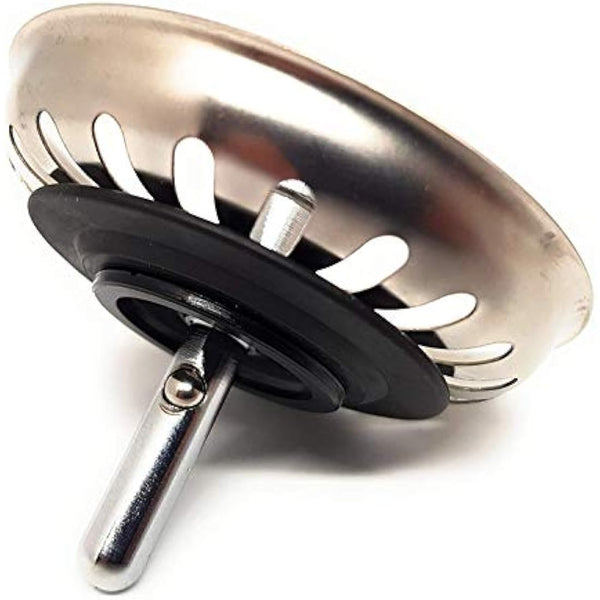 DigitalTech® Universal Stainless Steel Sink Strainer, Sink Drain Stopper