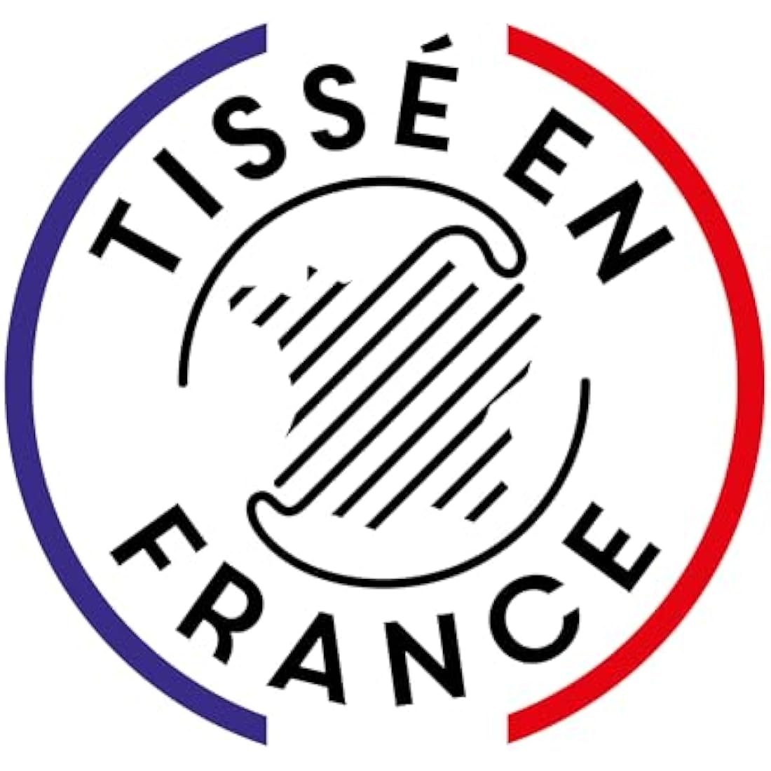 LINDER 0390/10/344 Large Net Curtain with Frilly Braid 300 x 240 cm Polyester/Linen White