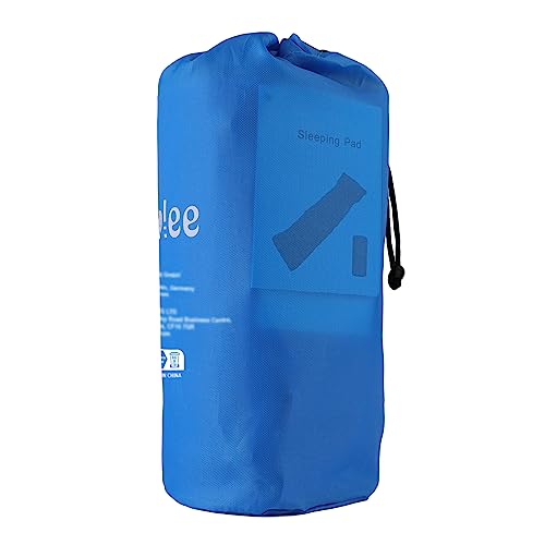 Deeplee Camping Mat, Self Inflatable Sleeping Mat with Pillow, Ultralight Camping Bed Camping Roll Mat Sleeping Pad for Outdoor Backpacking, Camping, Hiking